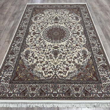 Ковер турецкий Абришим 3818 cream прямоугольный