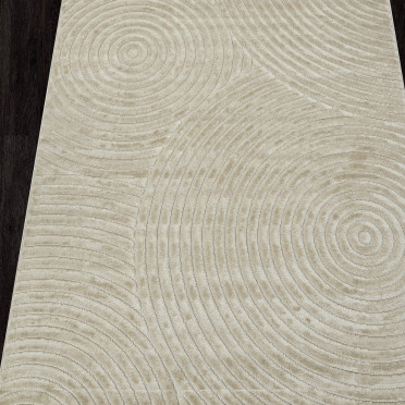 Ковер D798AP - BEIGE / BEIGE - Прямоугольник - коллекция JUNO