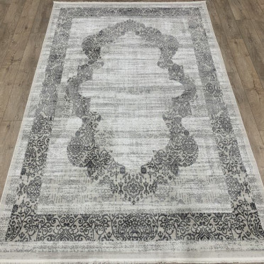 04570A CREAM/GREY DECO