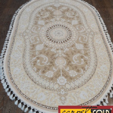 Турецкий ковер Istinia 2963A C_A_KAHVE C_BEJ OVAL