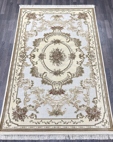 Ковер бельгийский 5133498440 KUNDUZ (Вискоза, кремовый)