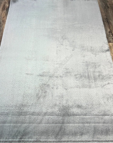 Ковер турецкий Turcia Puffy длинноворсный (полипропилен, серый)