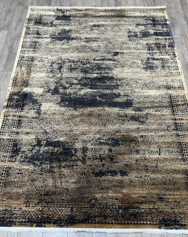 Ковер турецкий 0595C DALIA (Акрил, черный)