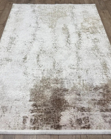 Ковер турецкий 9025A SHIMAL (Акрил - Полиэстер, бежевый)