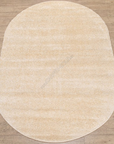 Ковер российский 44105-46122 Фьюжн (Фризе, бежевый) овальный