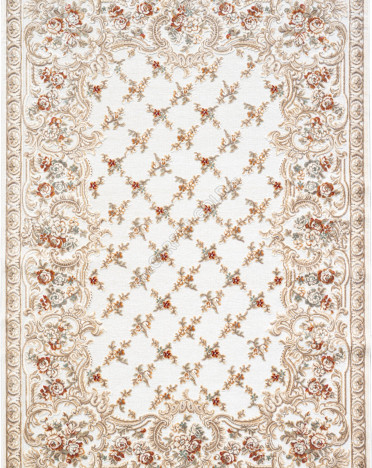 Ковер бельгийский 38553-6525-90 Genova (Вискоза, серый)