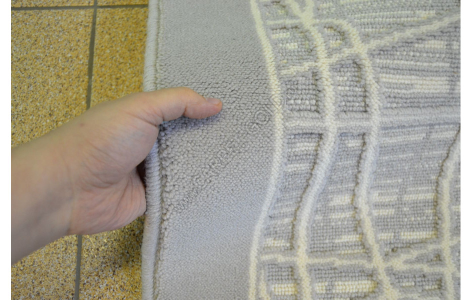 Польский шерстяной ковер Agnella Galaxy Avior grey