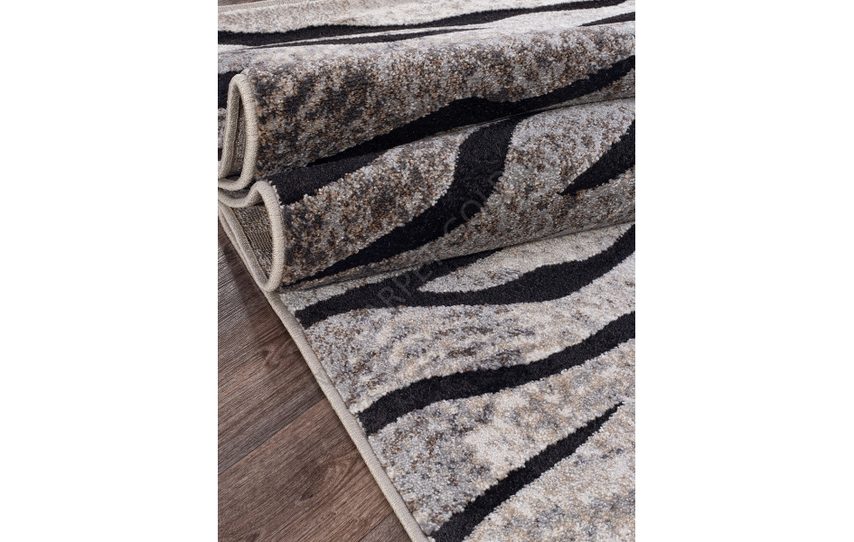 Ковер 4093 - BEIGE-BLACK коллекция IBIZA