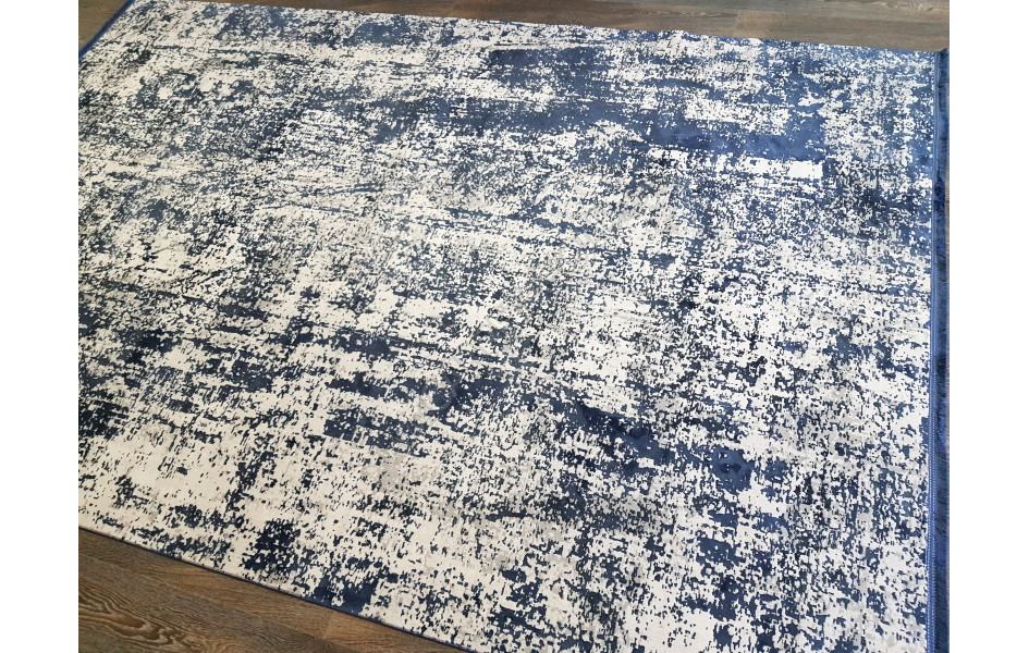 Ковер из вискозы Forsage ДИЗАЙН B098Q ЦВЕТ CREAM / BLUE