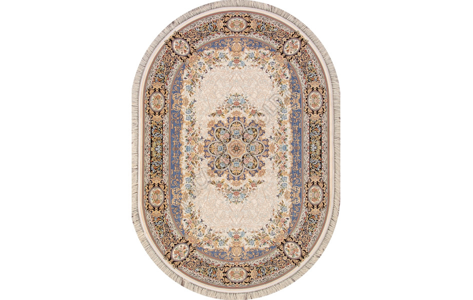 Ковер 5321 - 000 - Овал - коллекция SHIRAZ