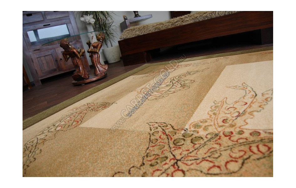 Польский шерстяной ковер ISFAHAN Adara Olive