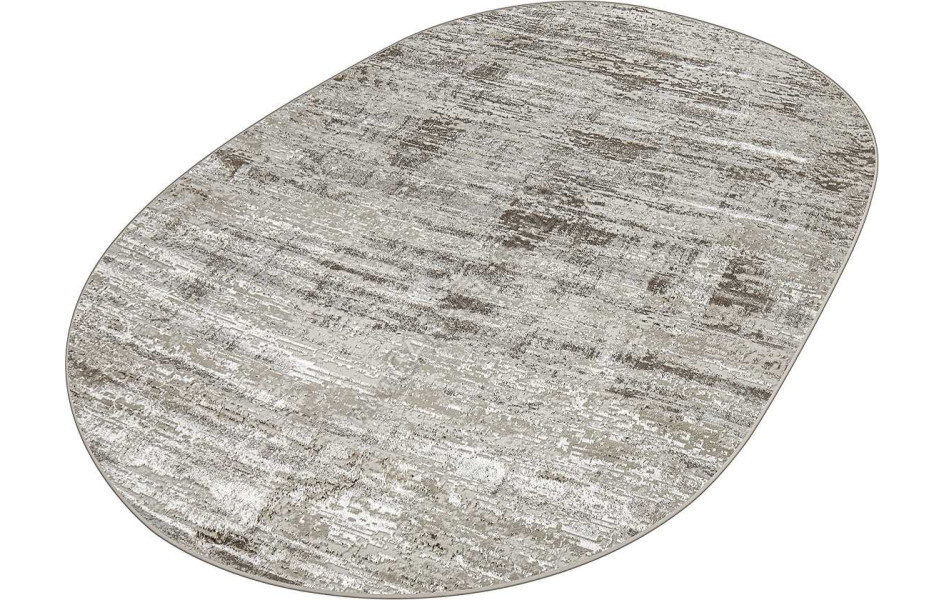 38550A OVAL BROWN FLS / CREAM Eliza