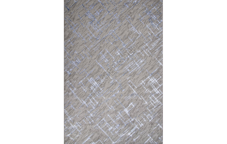 Ковер F164 - GRAY-BLUE - Прямоугольник - коллекция LIMAN