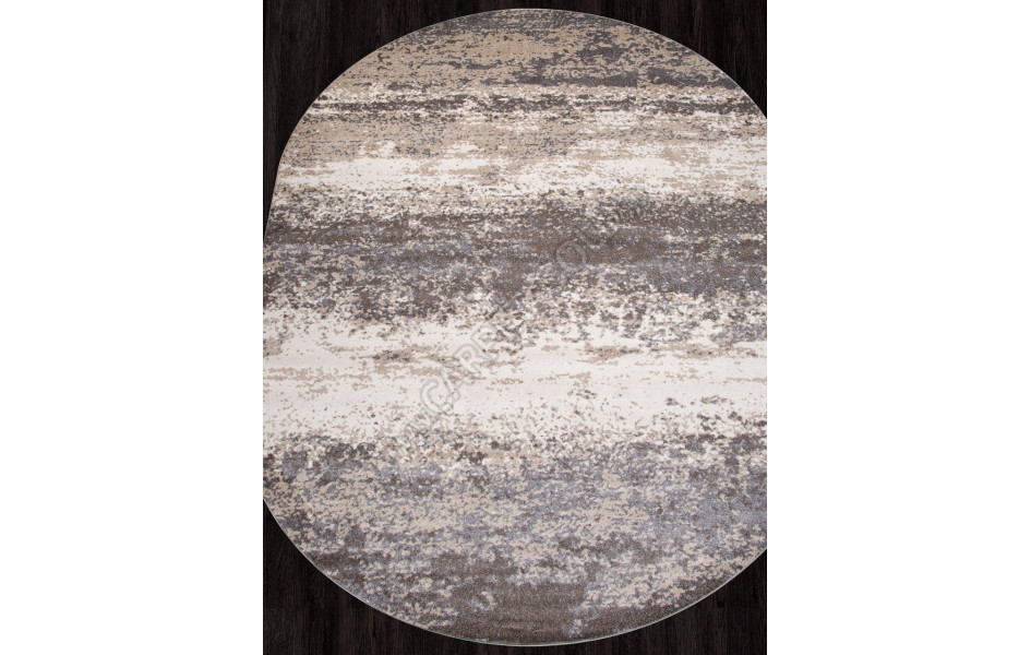 Ковер F047 - BEIGE - Овал - коллекция TORNADO