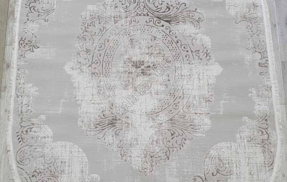 Турецкий ковер Amatis Lux 36560A OVAL L.BEIGE / L.BEIGE