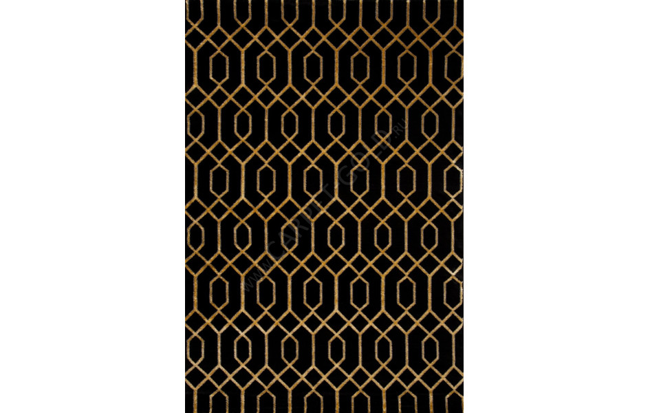 Ковер 04427G - GOLD / GOLD - Прямоугольник - коллекция OMEGA