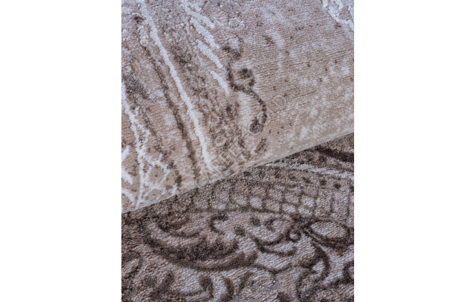 Ковер 03707A - BROWN / BROWN - Прямоугольник - коллекция ARMINA