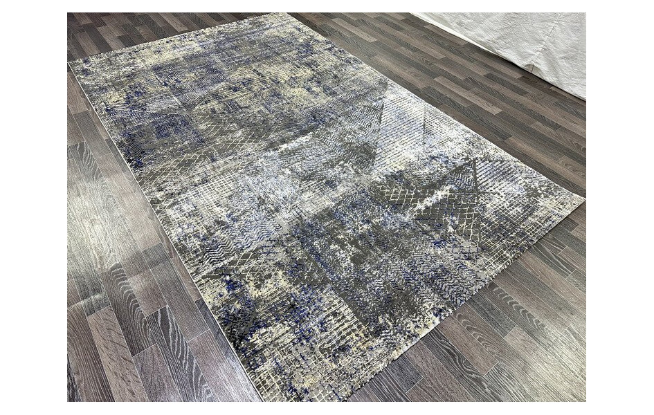 A2396A_IVORY / BLUE Lisa