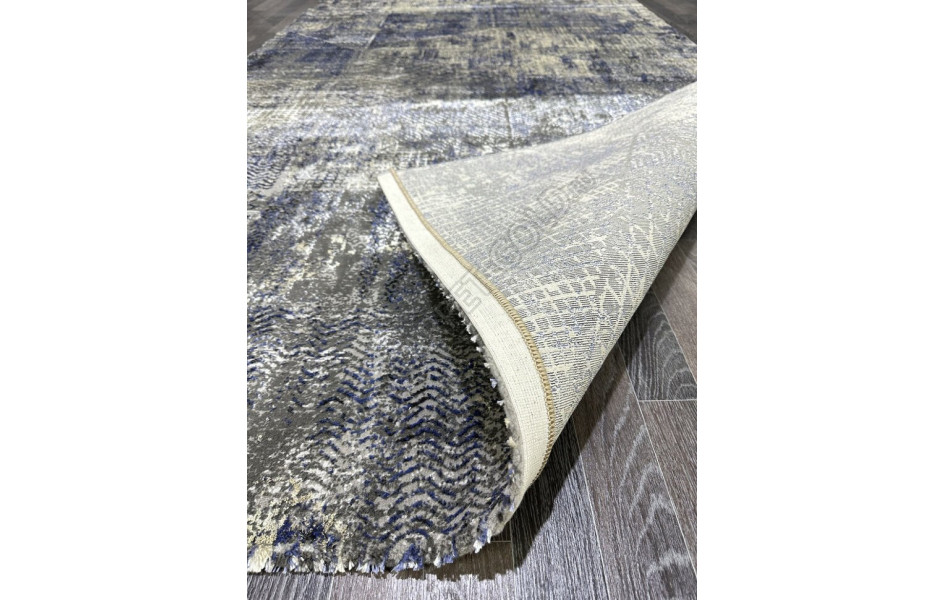 A2396A_IVORY / BLUE Lisa