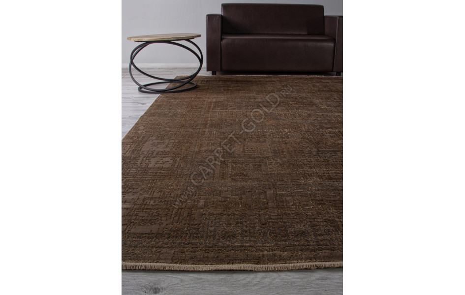 Ковер G381K2 - BEIGE / D.GREY - Прямоугольник - коллекция ROYAL