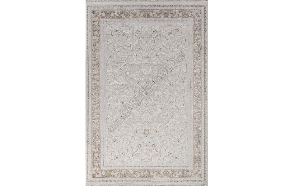 Ковер M107A - CREAM / CREAM - Прямоугольник - коллекция ZARINA